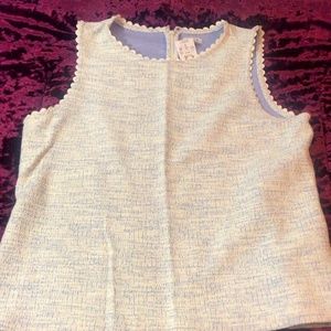 J.Crew tweed tank